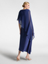 Robe longue élégante avec étole image number 1