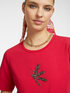 T-shirt with embroidery image number 3