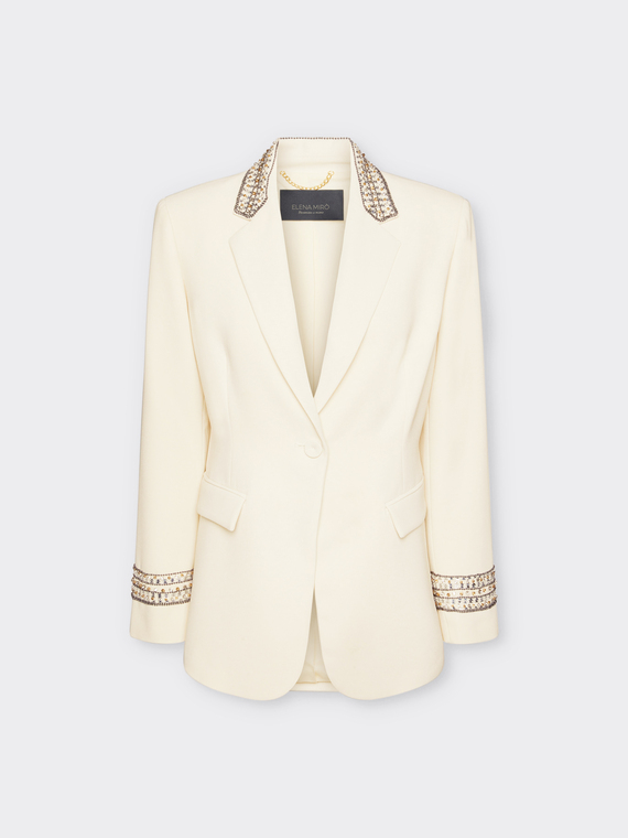 Blazer con bordados