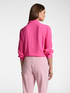 Blusa de crepé chino con volantes por delante image number 1