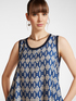 Dress with ethnic print image number 2