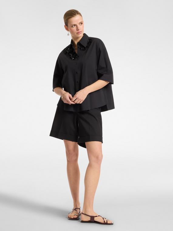 Camicia ricamata