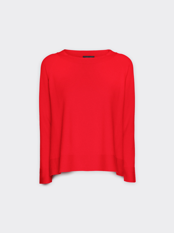 Camisola com decote canoa