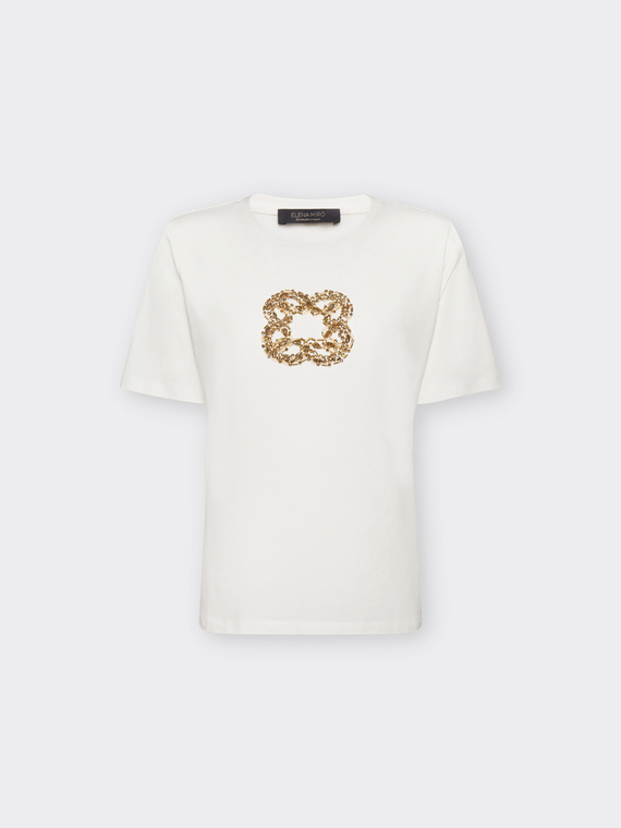 T-shirt with embroidery