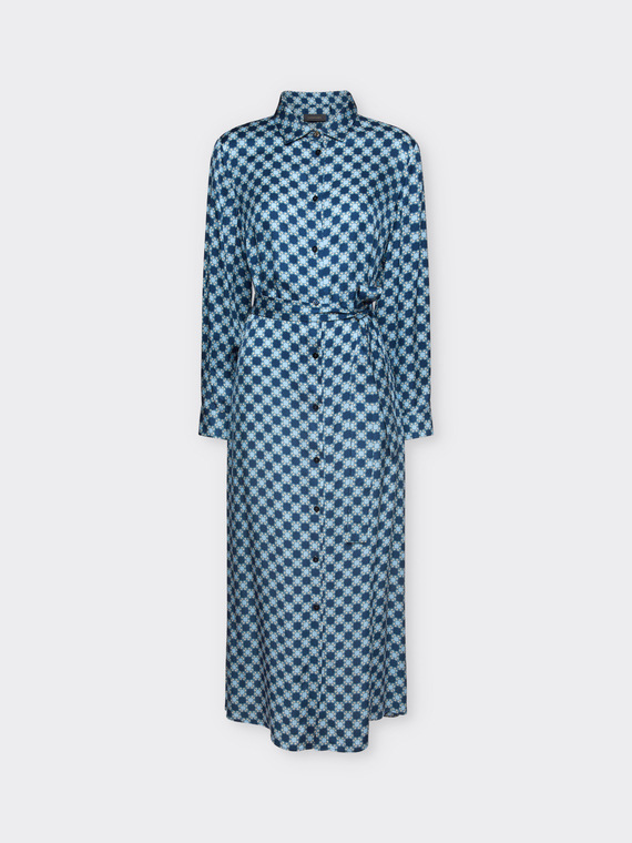 Monogram Shirt Dress