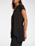T-shirt long avec pointes en bas image number 3