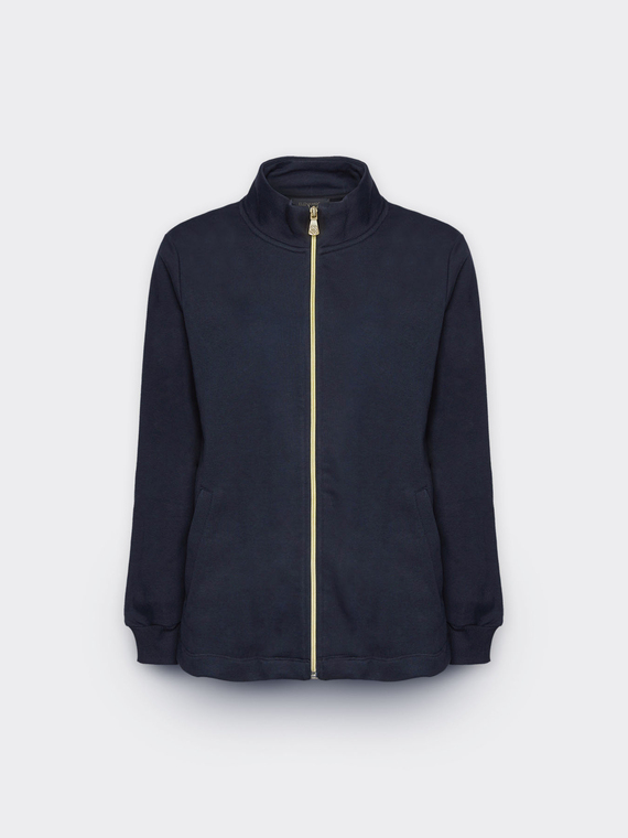 Sweatshirt mit Reißverschluss
