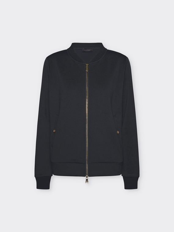 Sweatshirt with zip