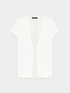 Long vest with short sleeve image number 4