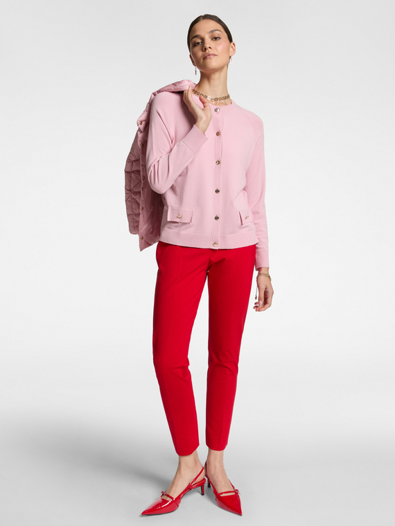Slim Hose in Maille Milano