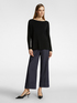 Sweater with boat neck image number 2