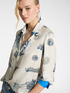 Naval print shirt image number 3