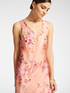 Floral satin dress image number 2