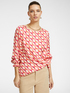 Blusa con estampado geométrico image number 0