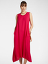 Vestido longo com bordas caneladas image number 2
