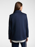 Scuba fabric pea coat image number 1