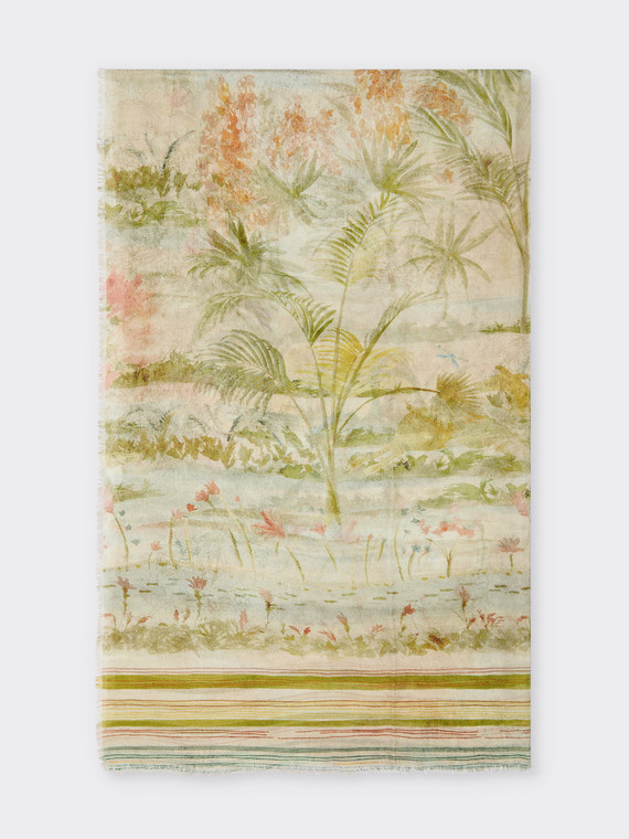 Printed modal stole