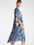 Vestido caftan em duas estampas image number 2