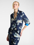 Naval print shirt image number 0